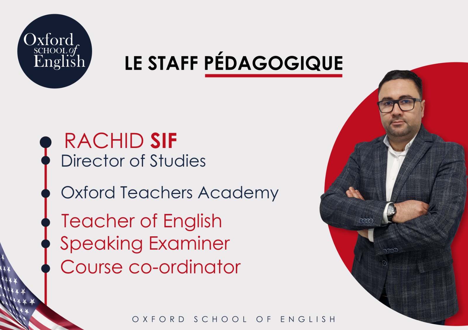 Rachid Sif - Director of Studies